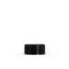28-400 Black Ribbed Child-Resistant Plastic Cap with Foam Liner for 5ml Concentrate Jar