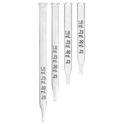 Plastic and Glass Pipettes