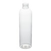 8 oz Clear PET Cosmo Round Bottle 24-410 Neck Finish tilted view