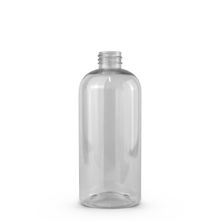 16 oz White 28-410 HDPE Carafe Style Round Ringed Neck Plastic Bottle -  Citadel Packaging