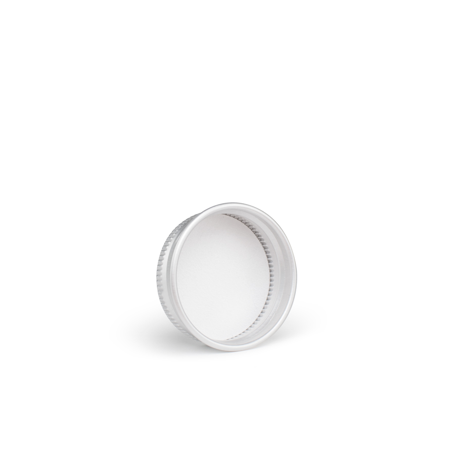 GA25-032-400-32-400-silver-aluminum-screw-top-cap-liner 32-400 Silver Aluminum Screw Top Cap Liner