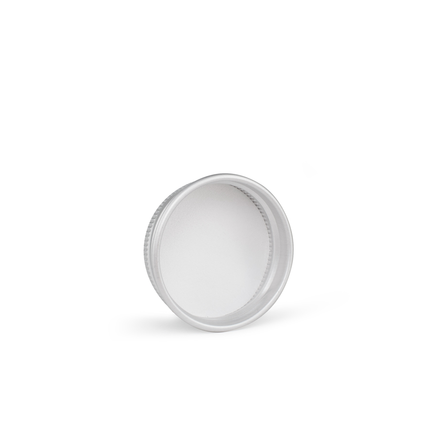 GA25-038-400-38-400-silver-aluminum-screw-top-cap-liner 38-400 Silver Aluminum Screw Top Cap Liner