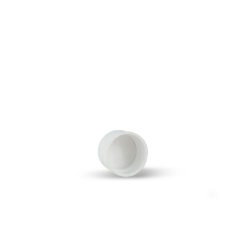 20-400 White Plastic Screw Top Cap with Pressure Seal Liner