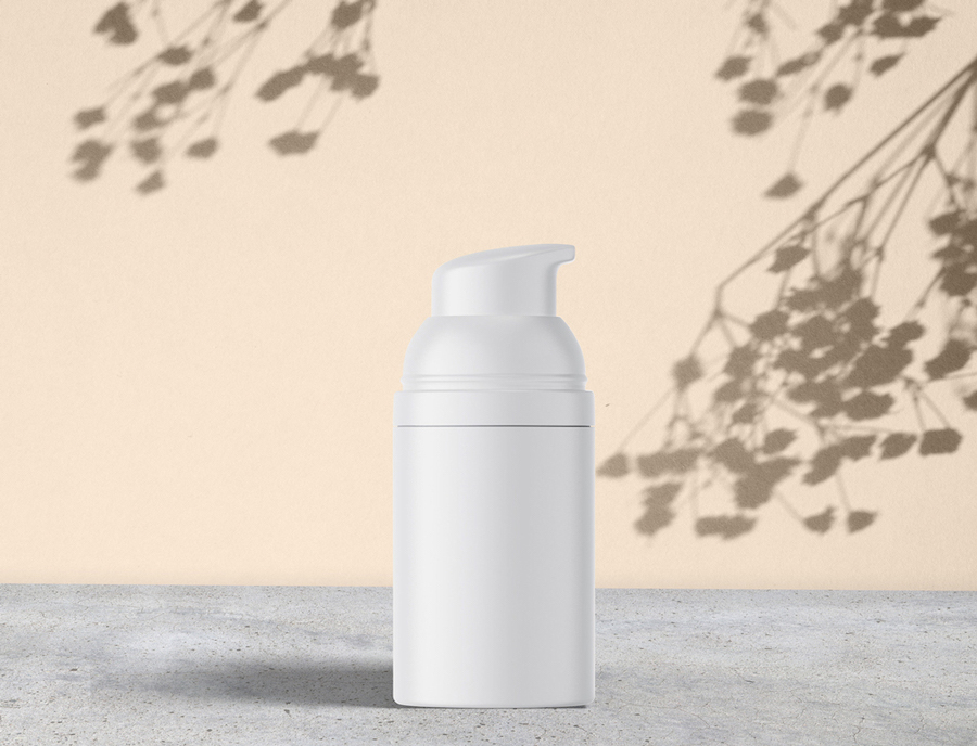 Airless Pump Container for Skincare Packaging