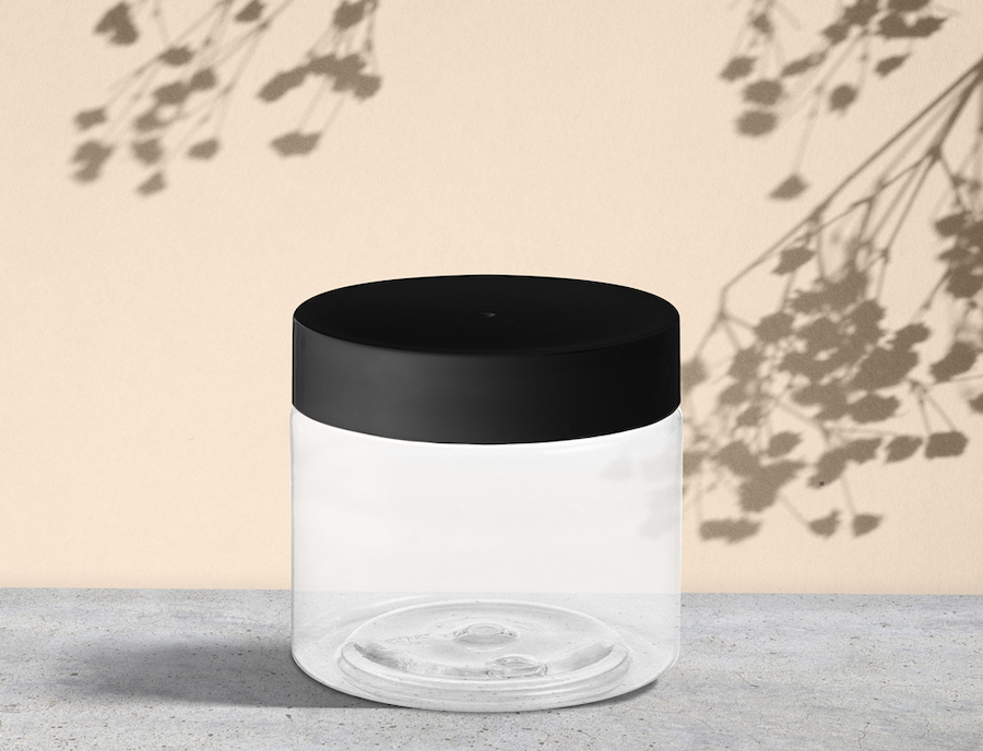 Plastic Jar Container for Skincare Packaging