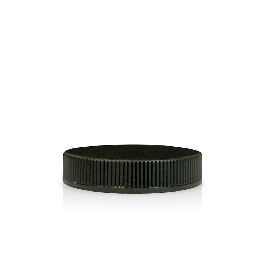 70-400-black-child-resistant-text-instruction-ribbed-skirt-lid-with-foam-liner 70-400 Black Child-Resistant (Text Instruction) Ribbed Skirt Lid with Foam Liner