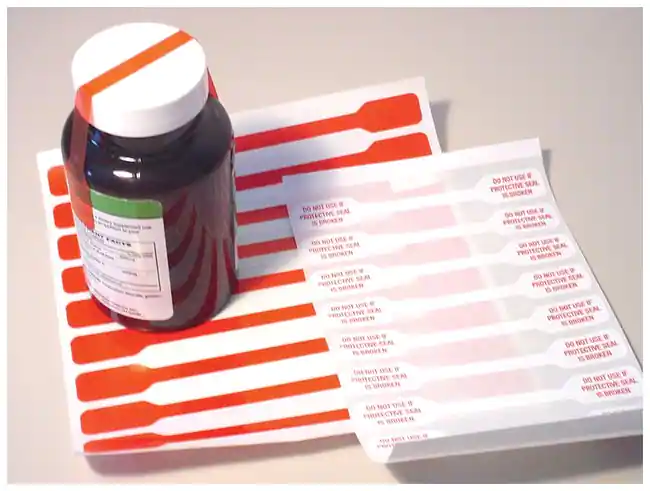 FH Packaging Tamper-Evident Strips