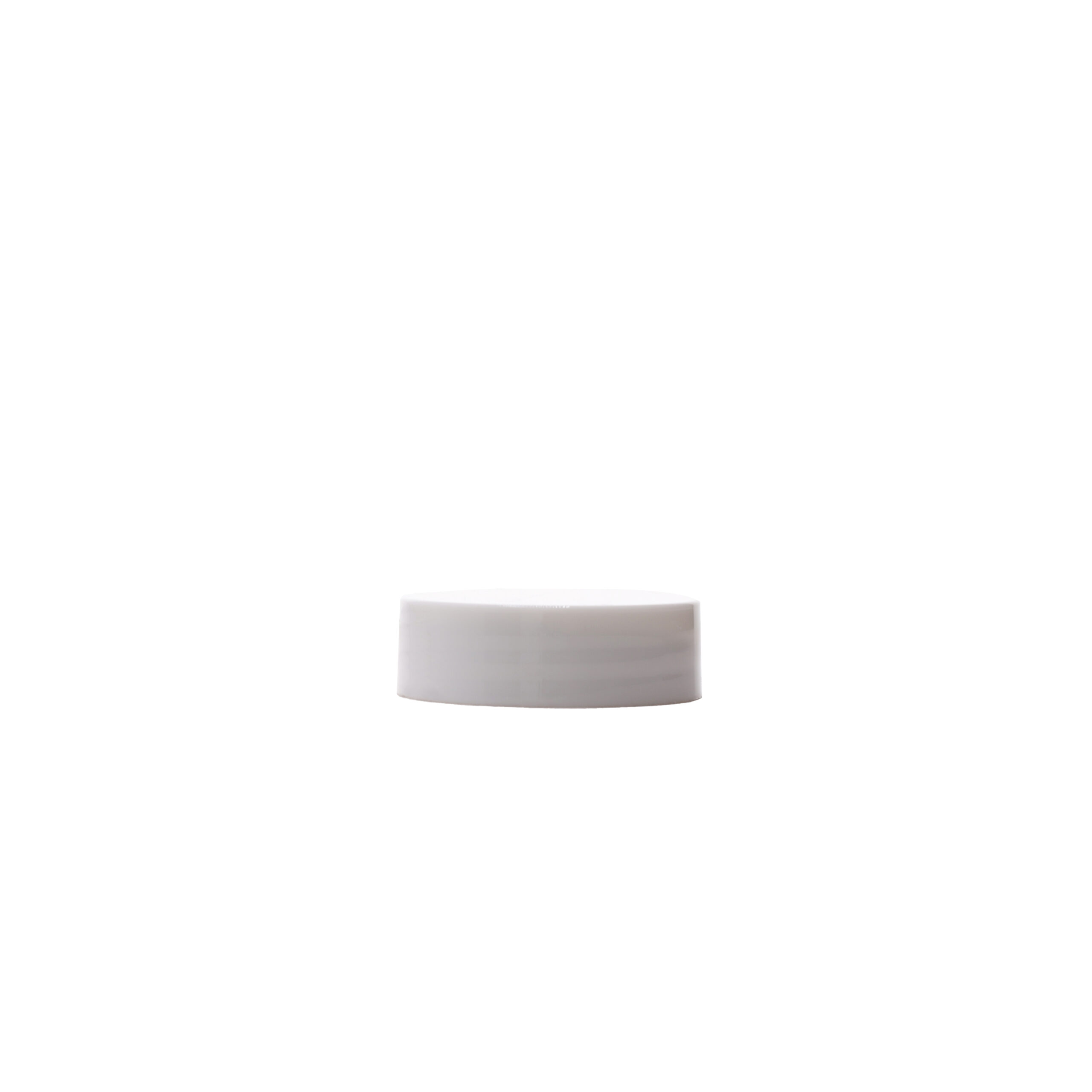 GB2633102 cap Side of 33-400 White PP Smooth Skirt Cap
