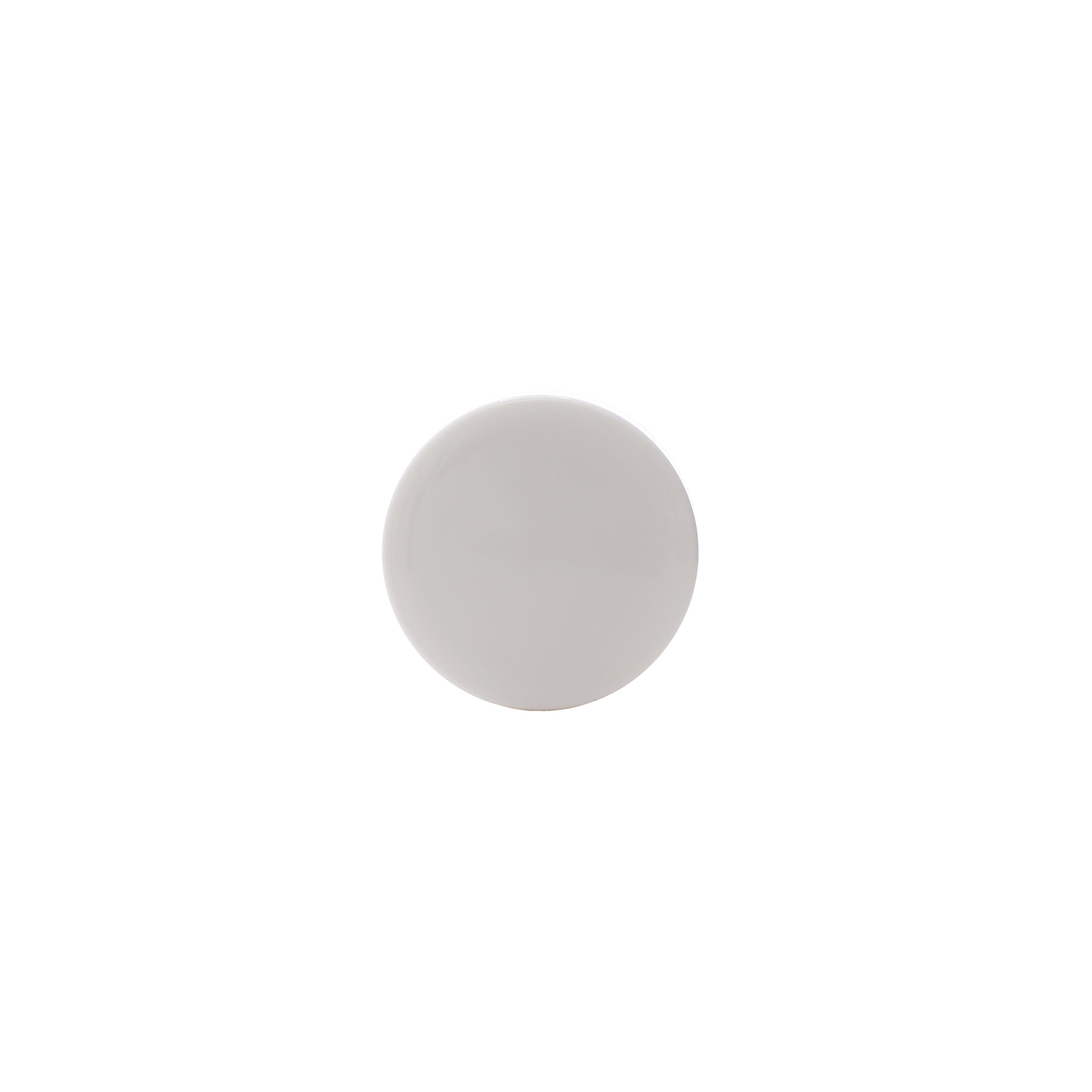 GB2633102 Top side of 33-400 White PP Smooth Skirt Cap