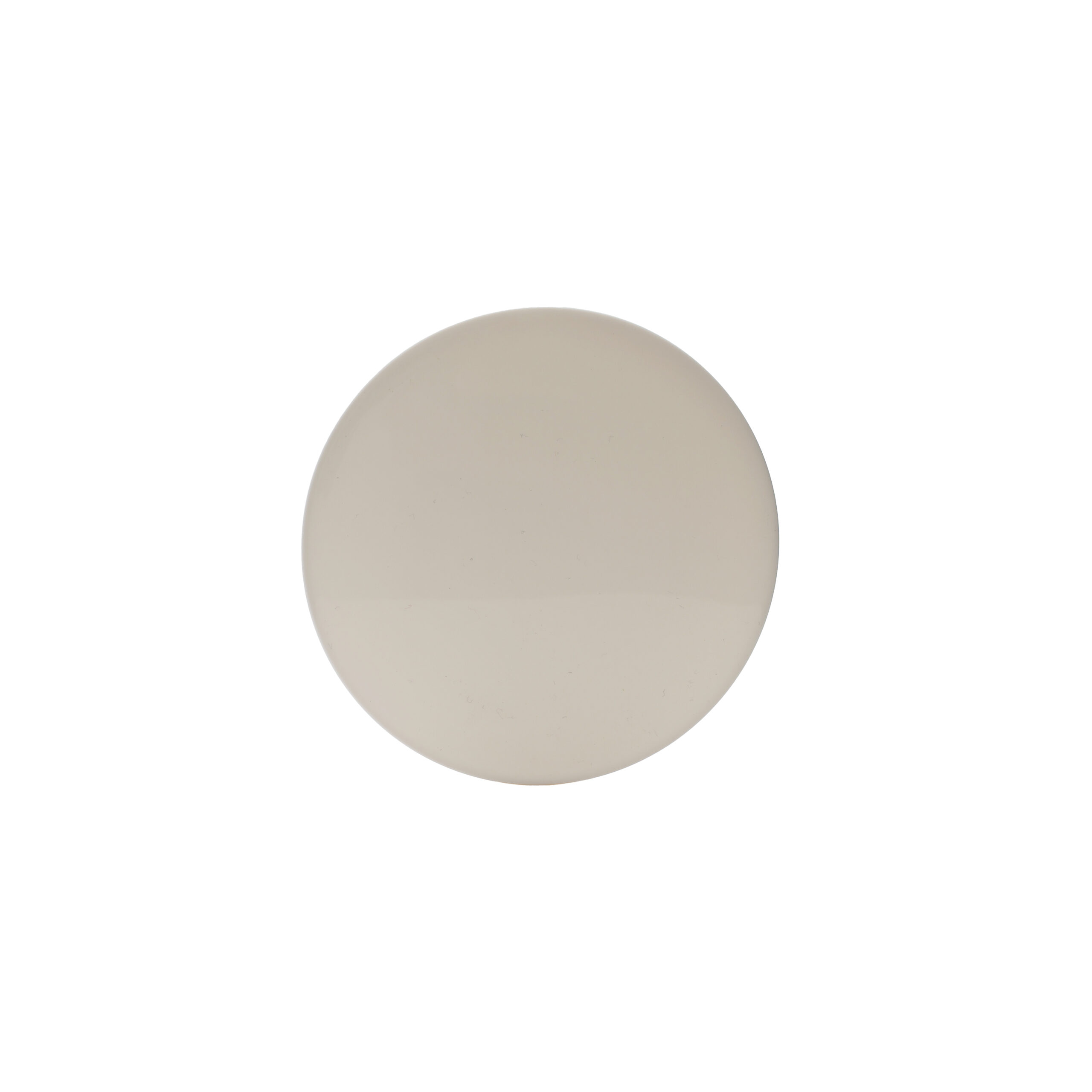 GB2689102_03 top view 89-400 White PP Smooth Skirt Cap Unlined