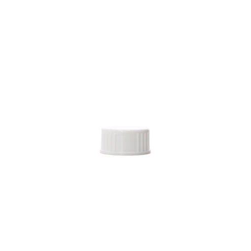 20-400 White Semi Ribbed Skirt Cap