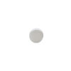 Top view of 20-400 White Semi Ribbed Skirt Cap