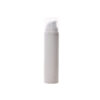 50ml Matte White PP Plastic Airless Bottles with 32mm Matte White Airless Pump & Clear Overcap