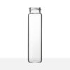 22-400 Neck Finish 8 Dram Clear Borosilicate Glass Vial side view