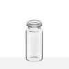 20mm Neck Finish 10ml Clear Serum Vial tilt view