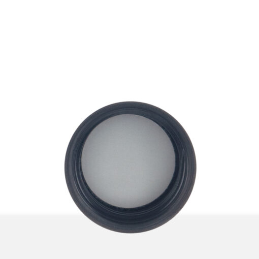 15-425 Black Phenolic Cap w/ Tri-Foil Liner inside view