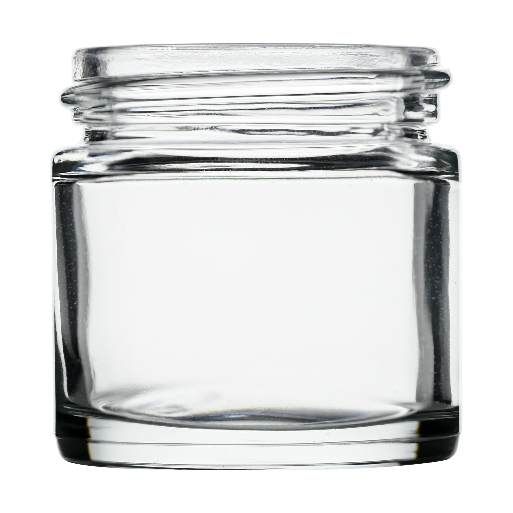 R031433001 30g Straight Sided Glass Jar with 43-400 Neck Finish