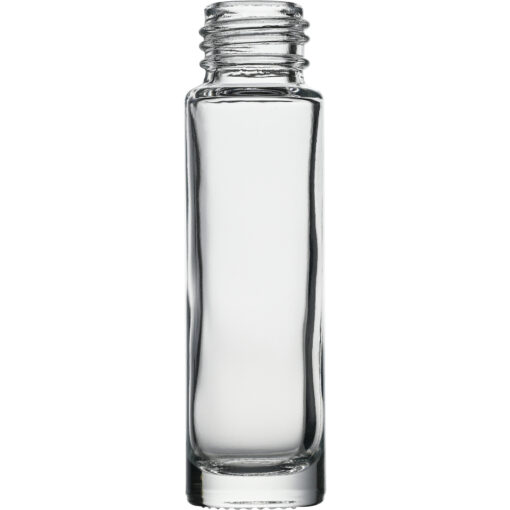1 oz (30 ml) Clear Glass Roll-On Bottle with 28-415 Neck Finish body