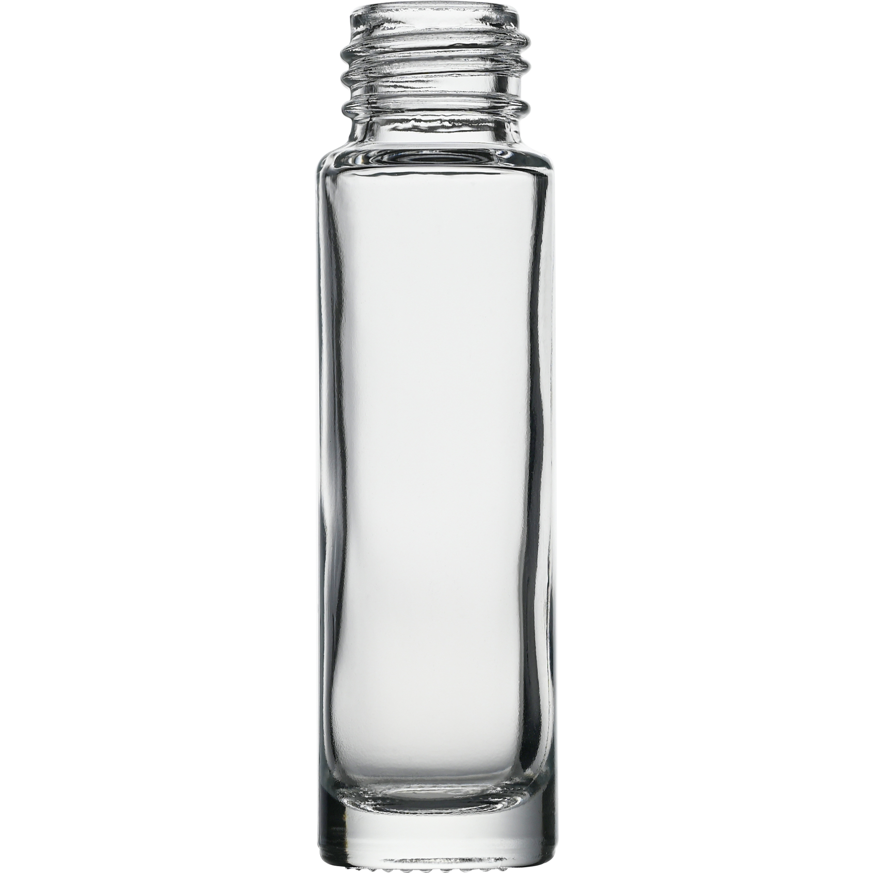 FG17161001 1 oz (30 ml) Clear Glass Roll-On Bottle with 28-415 Neck Finish body