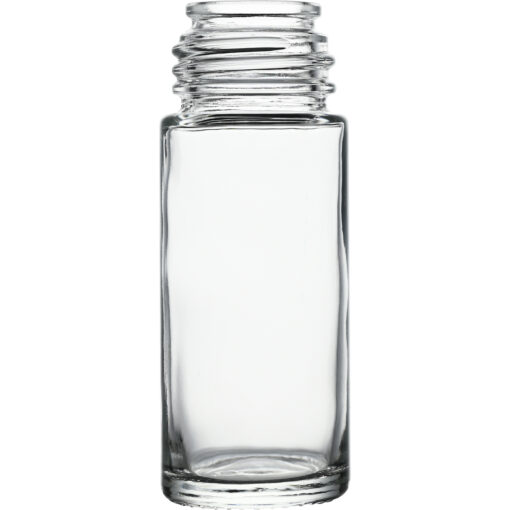 1 oz (30 ml) Clear Glass Roll-On Bottle with 28-415 Neck Finish body
