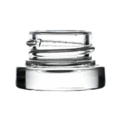 5g Clear Glass Concentrate Jars 28-400 Neck Finish