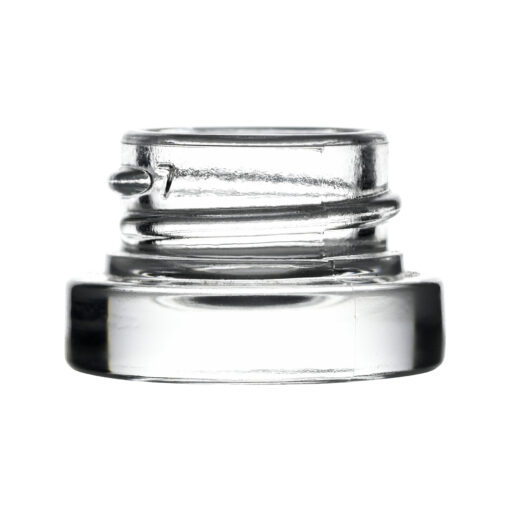 5g Clear Glass Concentrate Jars 28-400 Neck Finish