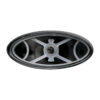 75g Oval Matte Black PP Plastic Deodorant Stick with Matte Black Flat Top Cap, inside view