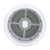 30g White Plastic Twist Up Solid Stick with White Screw Cap & Disc inside view