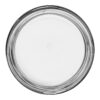 2 oz Clear Straight Sided Glass Jar with 53-400 Neck Finish bottom view