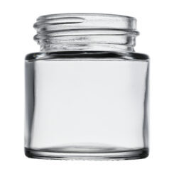1 oz Clear Straight Sided Glass Jar with 38-400 Neck Finish