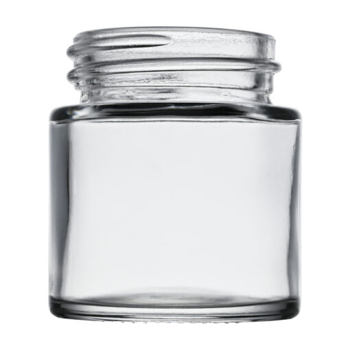 1 oz Clear Straight Sided Glass Jar with 38-400 Neck Finish