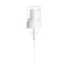 30-400 White Smooth Skirt Foamer Pump with Clear Dome Plastic Cap and 50mm Dip Tube