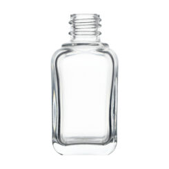 30ml Clear Glass Rounded Square Perfume Bottle with 18-400 Neck Finish