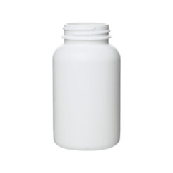 250cc White HDPE Packer Bottle 45-400 Neck